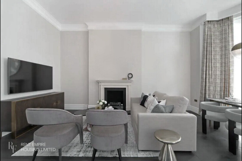 Lowndes Square, London SW1X 2 bed flat to rent - £2,500 pcm (£577 pw)