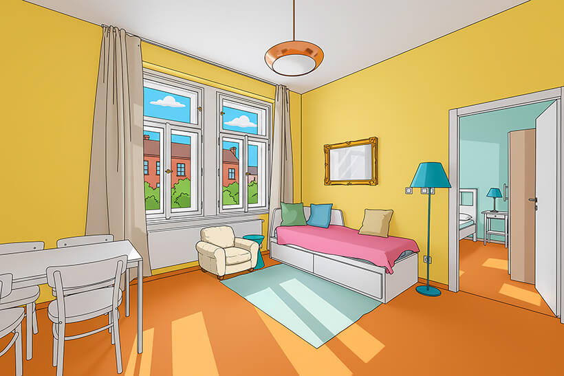 Camden, London, NW1, The Toons House – £2,500 pcm